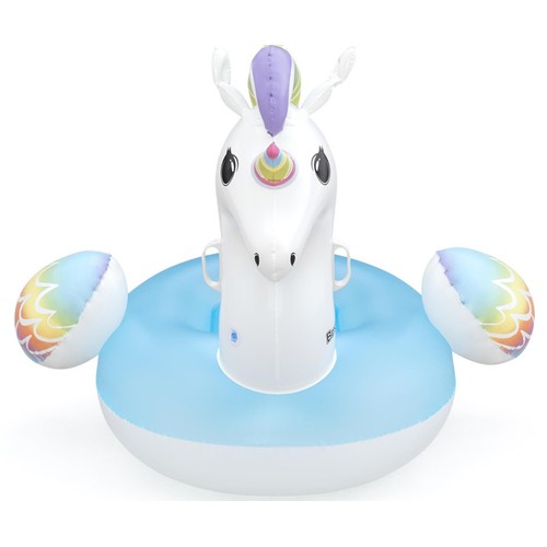 Fantasy unicornion hinchable con asas 155x119cm, BESTWAY.