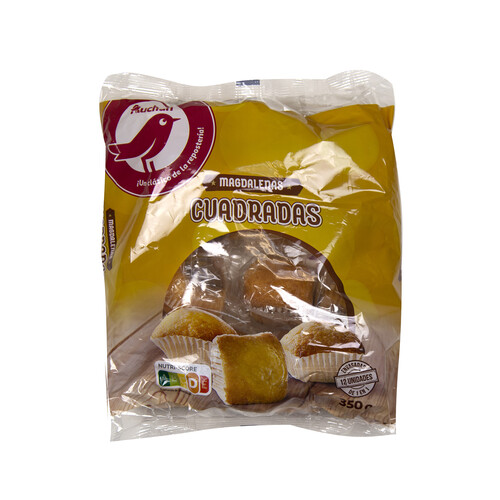 PRODUCTO ALCAMPO Magdalenas cuadradas PRODUCTO ALCAMPO 350 g.