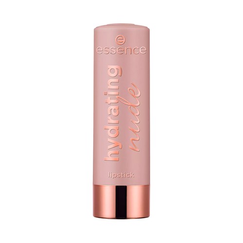ESSENCE Hydrating nude tono 301 Romantic Barra de labios hidratante en tono nude.