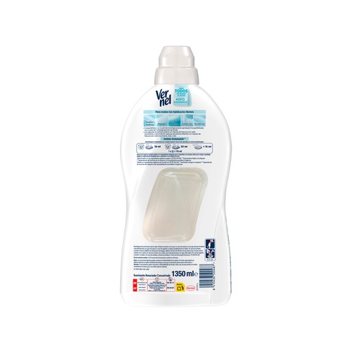 VERNEL Suavizante delicado 75ds 1350ml