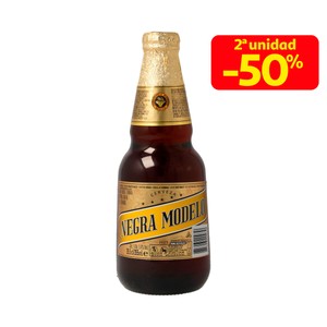 Imagen de MODELO Cerveza mexicana negra botella 33 cl.