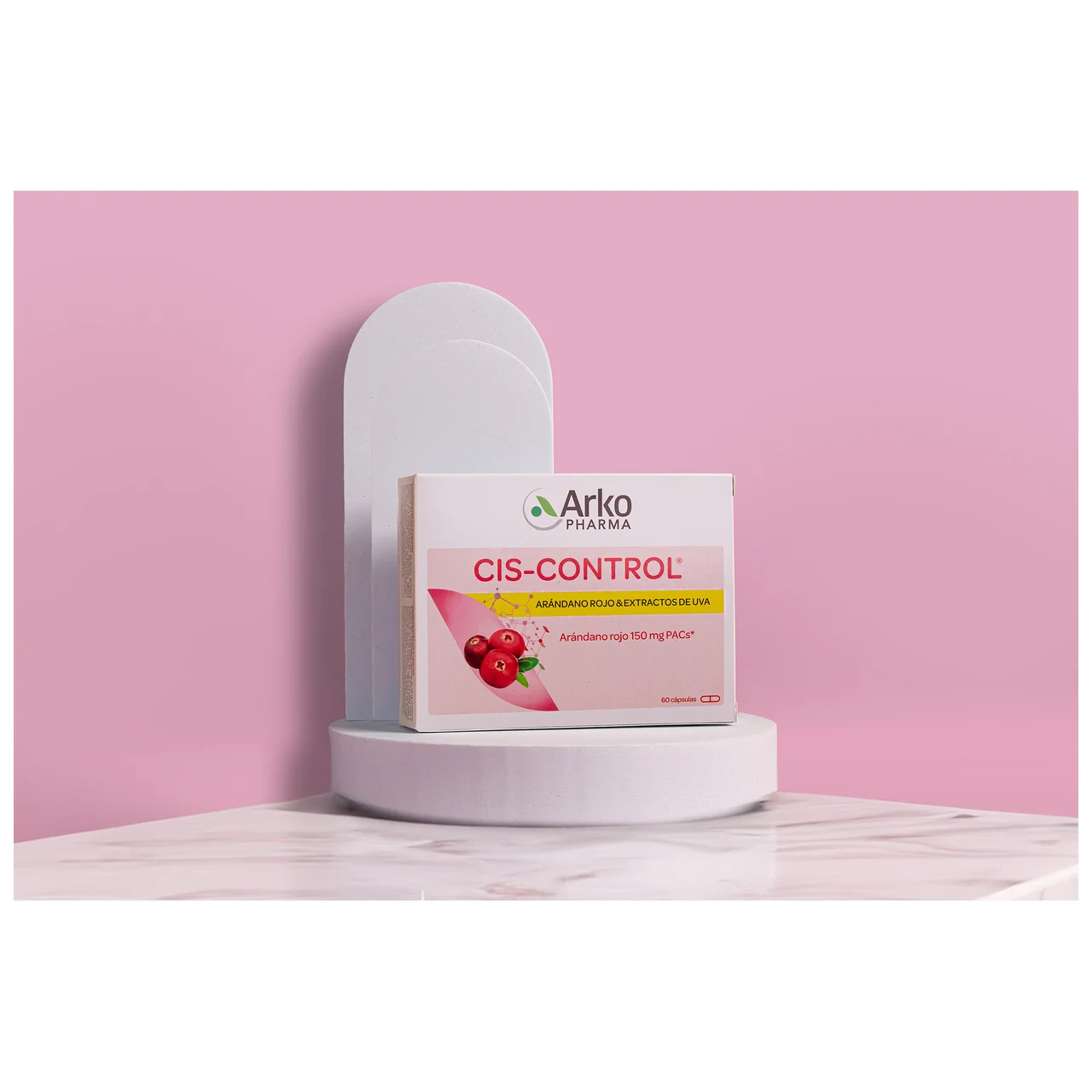 Cis-control Complemento alimenticio a base de arándano rojo y extracto de uva 60 uds.