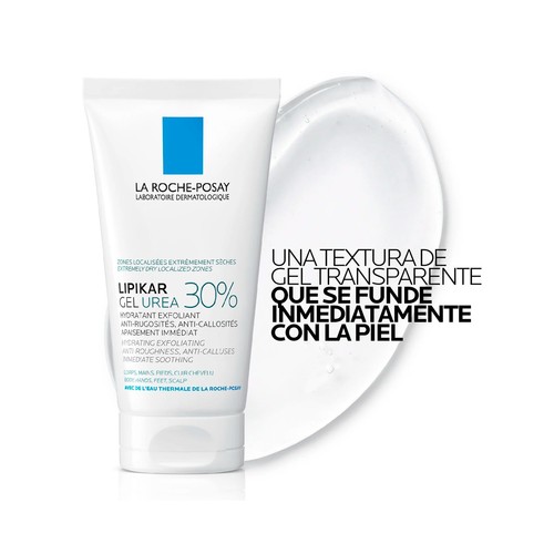 LA ROCHE POSAY Lipikar Gel exfoliante e hidratante, para pieles extremadamente secas, ásperas y gruesas 50 ml.