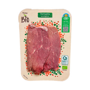 Imagen de ALCAMPO CULTIVAMOS LO BUENO ECOLÓGICO Filetes de 1ª B de ternera ecológica, especial plancha o freir
