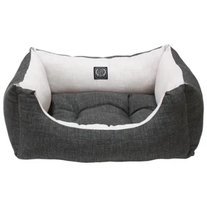 SANDIMAS Cuna acolchada Edgar gris grande