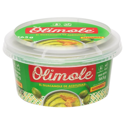 LA ESPAÑOLA Salsa de aceitunas estilo guacamole, con un toque de jalapeño picante 165 g.