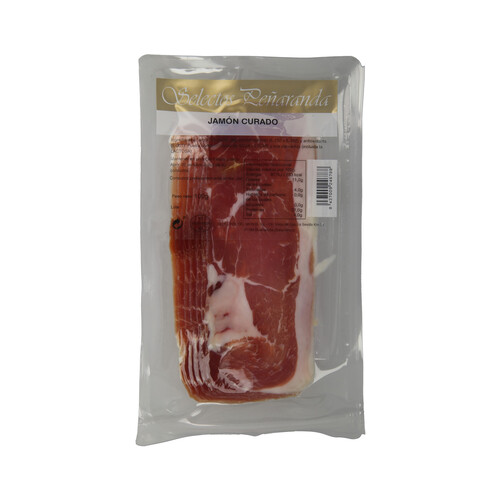 Jamón serrano curado cortado en lonchas SELECTOS PEÑARANDA 100 g.