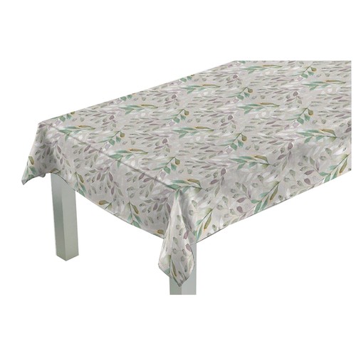 Mantel textil resinado, 140x200cm., TEXTIL HOGAR.