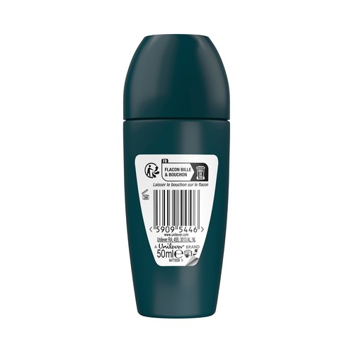 REXONA Men advanced protection cobalt dry Desodorante roll on para hombre sin alcohol y antitranspirante hasta 72 horas 50 ml.