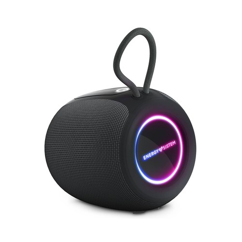 Altavoz portátil Bluetooth ENERGY SISTEM Graphite Sunrise Speaker, color negro, Cable USB tipo C..