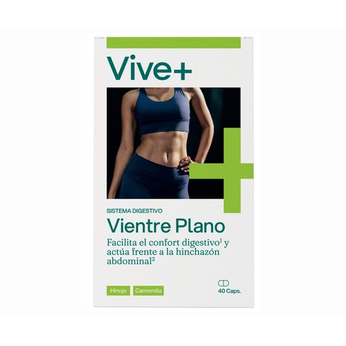 VIVE+ SALUD Y VIDA Complemento alimenticio Vientreplano VIVE + SALUD Y VIDA 40 uds. 16 g.