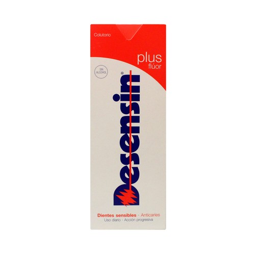 DESENSIN Enjuague bucal con flúor especial para dientes sensibles DESENSIN 500 ml.