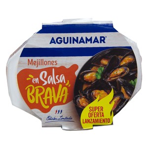 Aguinamar Mejillón Cocotte en Salsa Brava 500 G.