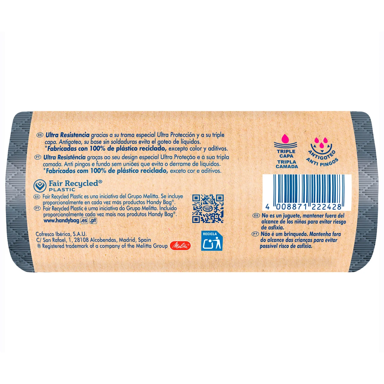 Bolsa de basura ultra 30 l.