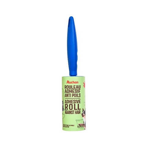 PRODUCTO ALCAMPO Rodillo adhesivo (22 x 4.7 x 4.7 cm) eliminador del pelo sobrante.
