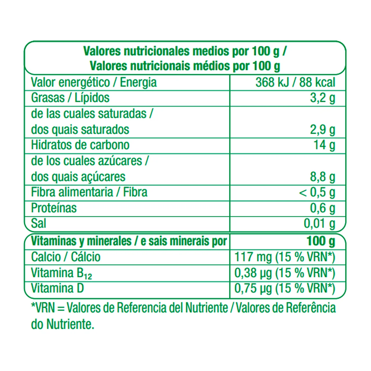 AUCHAN Producto vegetal de coco con melocoton y maracuya Producto Alcampo 400 g.