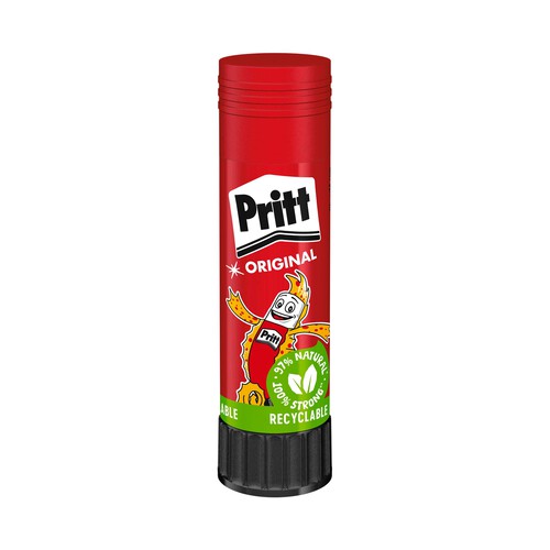 Pack de 2 barras de pegamento de 43g sin disolventes, PRITT MAXI.