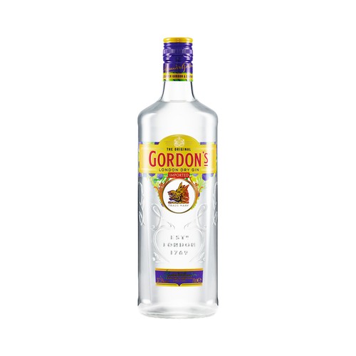 GORDON"S Ginebra inglesa tipo London dry gin 70 cl.