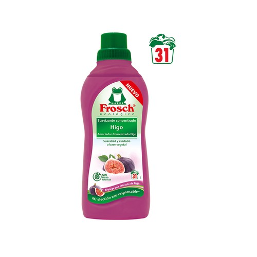 Suavizante concentrado higo FROSCH 750 ml.