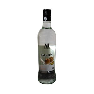 Licor de melocotón sin alcohol botella 70 cl.