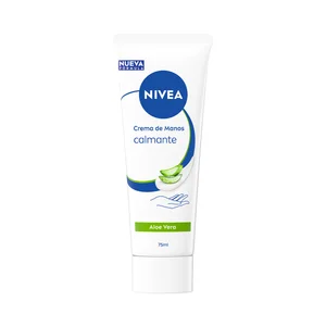 NIVEA Crema de manos calmante e hidratante con aloe vera 75 ml.