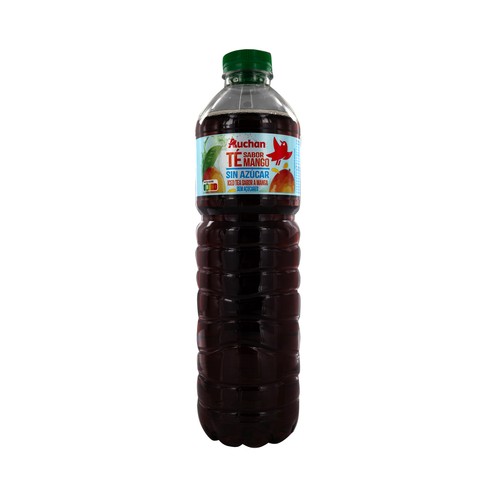 PRODUCTO ALCAMPO Bebida de té con sabor a mango sin azúcar botella 1,5 l.