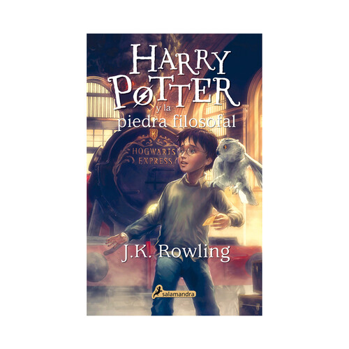 Harry Potter y la piedra filosofal, J.K. ROWLING. Género: juvenil. Editorial Salamandra.