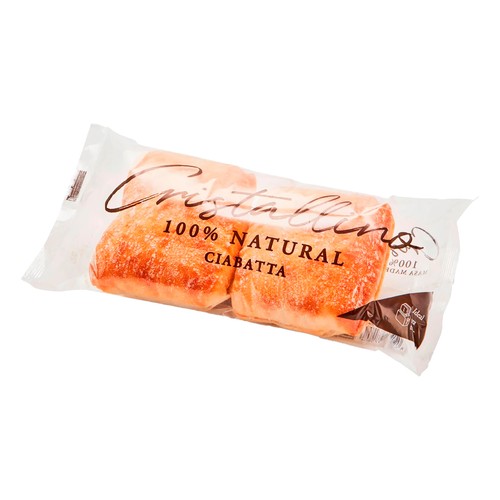 Pan Cristallino Ciabatta cristal, 2 unds.