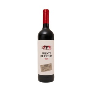 PUENTE DE PIEDRA Vino tinto con D.O.P Cariñena botella 75 cl.