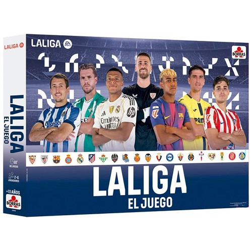 BORRAS Juego de mesa La Liga temporada 2025-2026 +5 Años