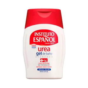 INSTITUTO ESPAÑOL Gel de baño o ducha hidratante, con urea para piel áspera o seca 100 ml.