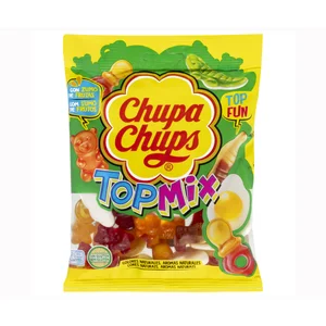 CHUPA CHUPS Golosinas blancas jelly mix 150 g.