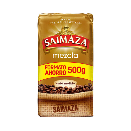 SAIMAZA Café molido mezcla SAIMAZA 500 g.
