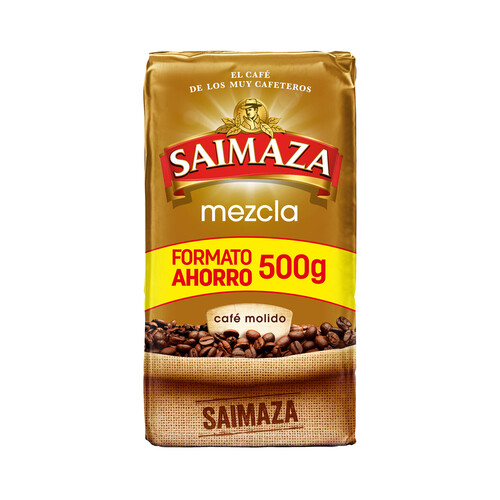 Café molido mezcla SAIMAZA 500 g.