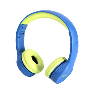 Auriculares bluetooth para niños tipo diadema QILIVE Q.1992 color azul y verde.
