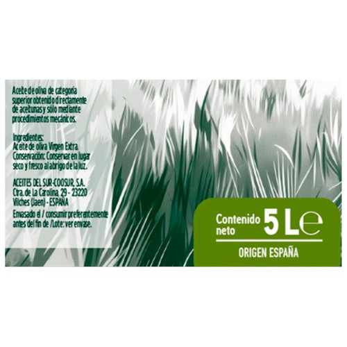 OLINOSTRUM Aceite de oliva virgen extra 5 l.