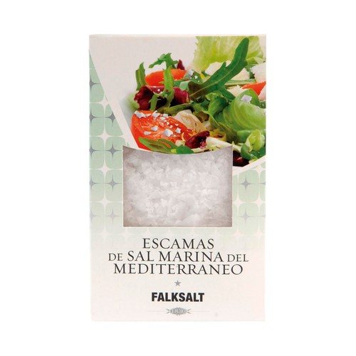FALKSALT Sal marina en escamas FALKSALT 125 g.