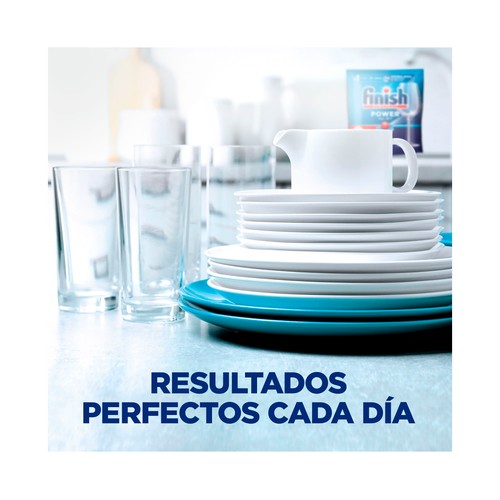 FINISH POWERBALL Detergente para lavavajillas en pastillas 48 uds..768 g.