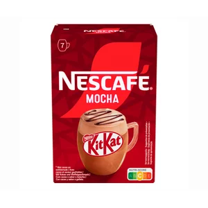 NESCAFÉ Café capuccino mocha kit kat 7 sobres 147 gr.