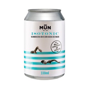 Imagen de MUN Kombucha isotonica BIO con agua de mar 330 ml