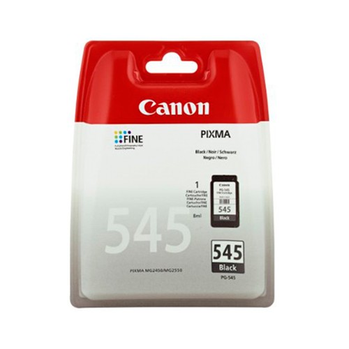 Cartucho de tinta CANON PG545, negro.