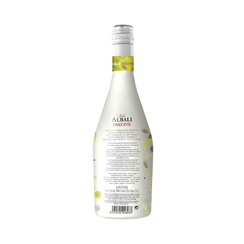VIÑA ALBALI Vino blanco verdejo frizzante con bajo contenido en alcohol botella de 75 cl.