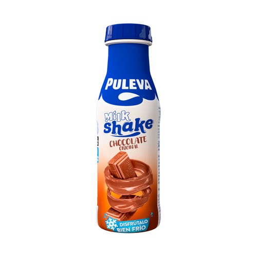 PULEVA Mini batido de chocolate milkshake 240 ml.