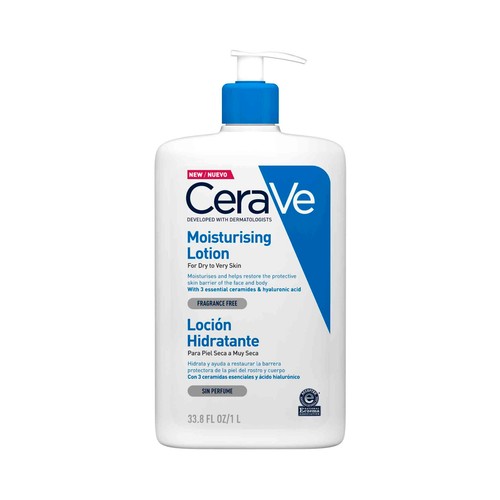 CERAVE Loción hidratante para pieles secas y muy secas 1 l.