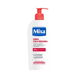 MIXA Urea cica repair + Loción corporal reforzante, para pieles muy secas 250 ml.