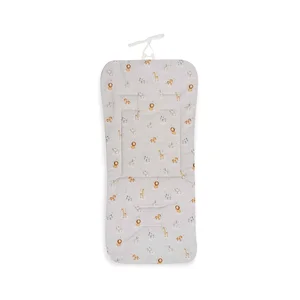 Colchoneta reversible nido abeja + Animales para silla de paseo, DON ALGODÓN.