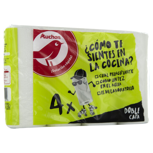 PRODUCTO ALCAMPO Papel de cocina PRODUCTO ALCAMPO 4 uds.