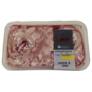 Bandeja con entresijos de cordero
