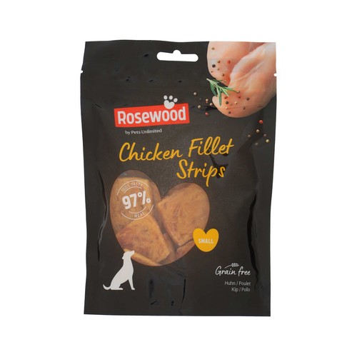 PETS UNLIMITED Tiras de filete ed pollo 150 g.