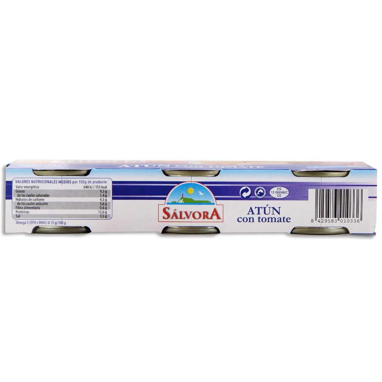 Atún con tomate 52 g. pack 3 uds.